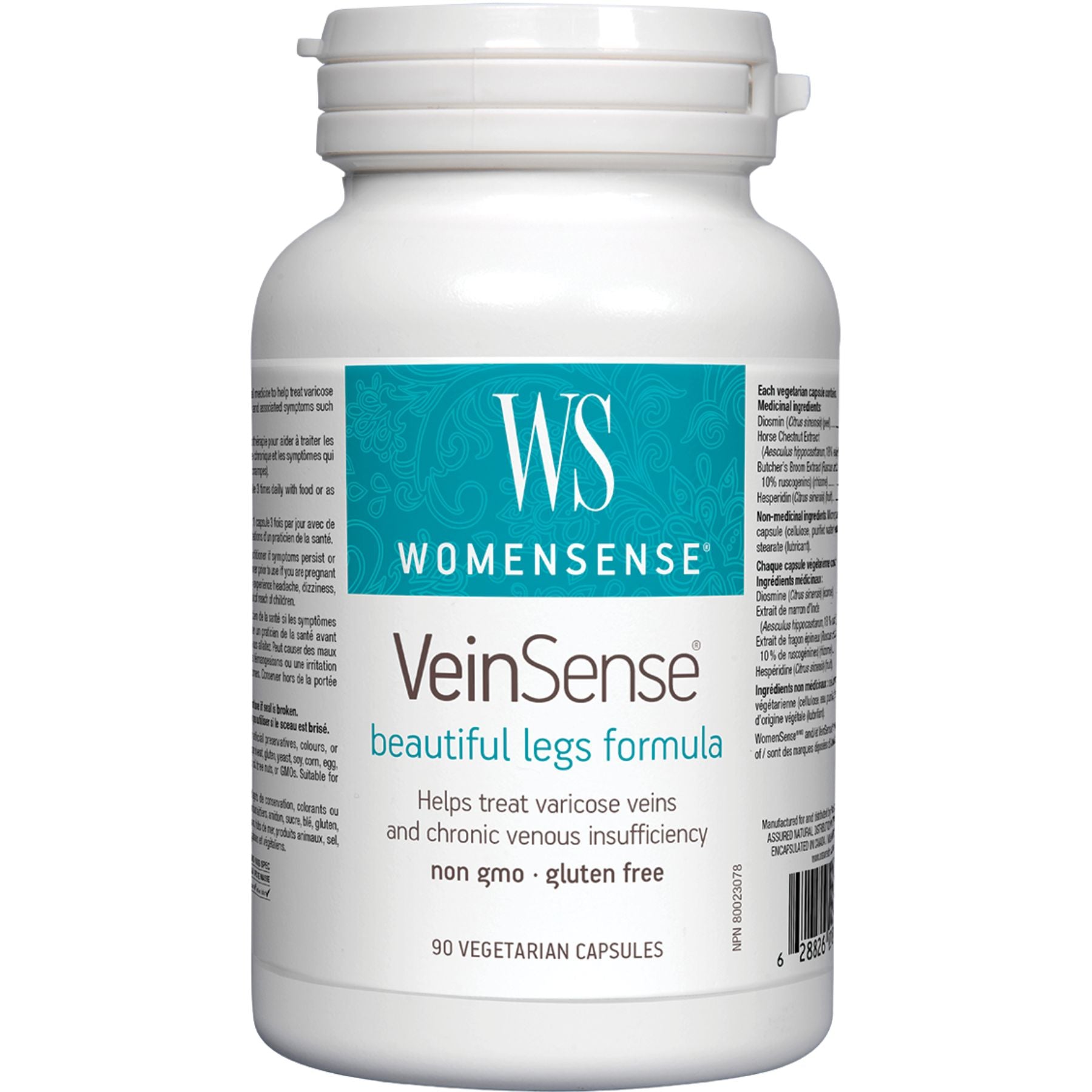 WomenSense VeinSense beautiful legs formula 90s