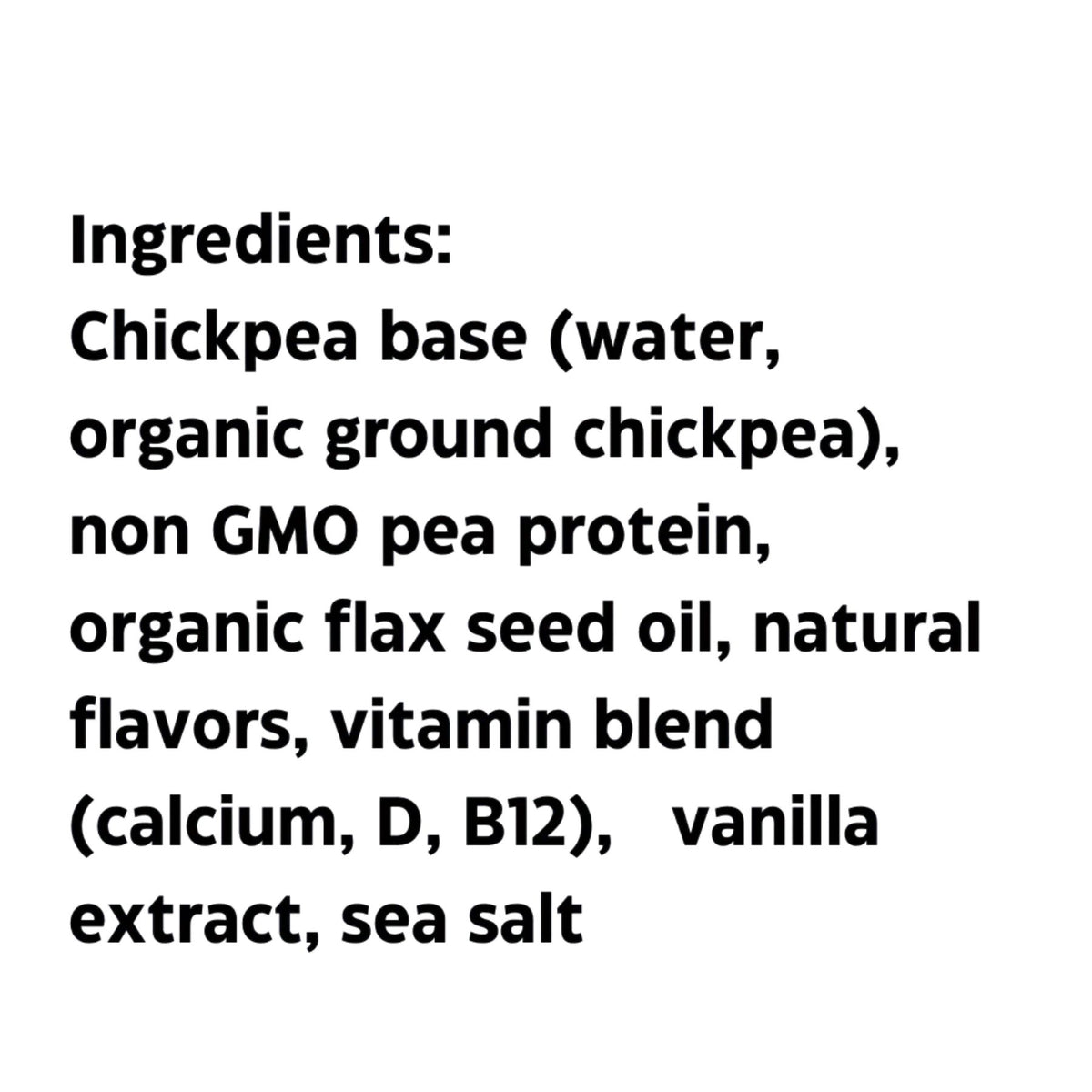 Yofiit High Protein Chickpea Milk Unsweetened Vanilla 946mL