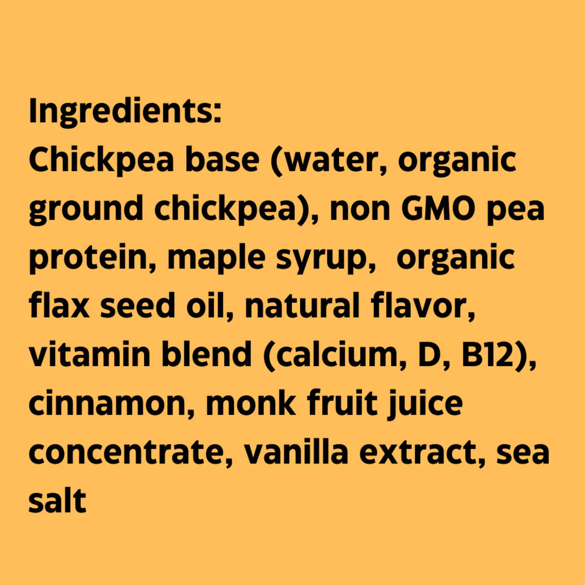 Yofiit High Protein Chickpea Milk Vanilla Cinnamon 946mL