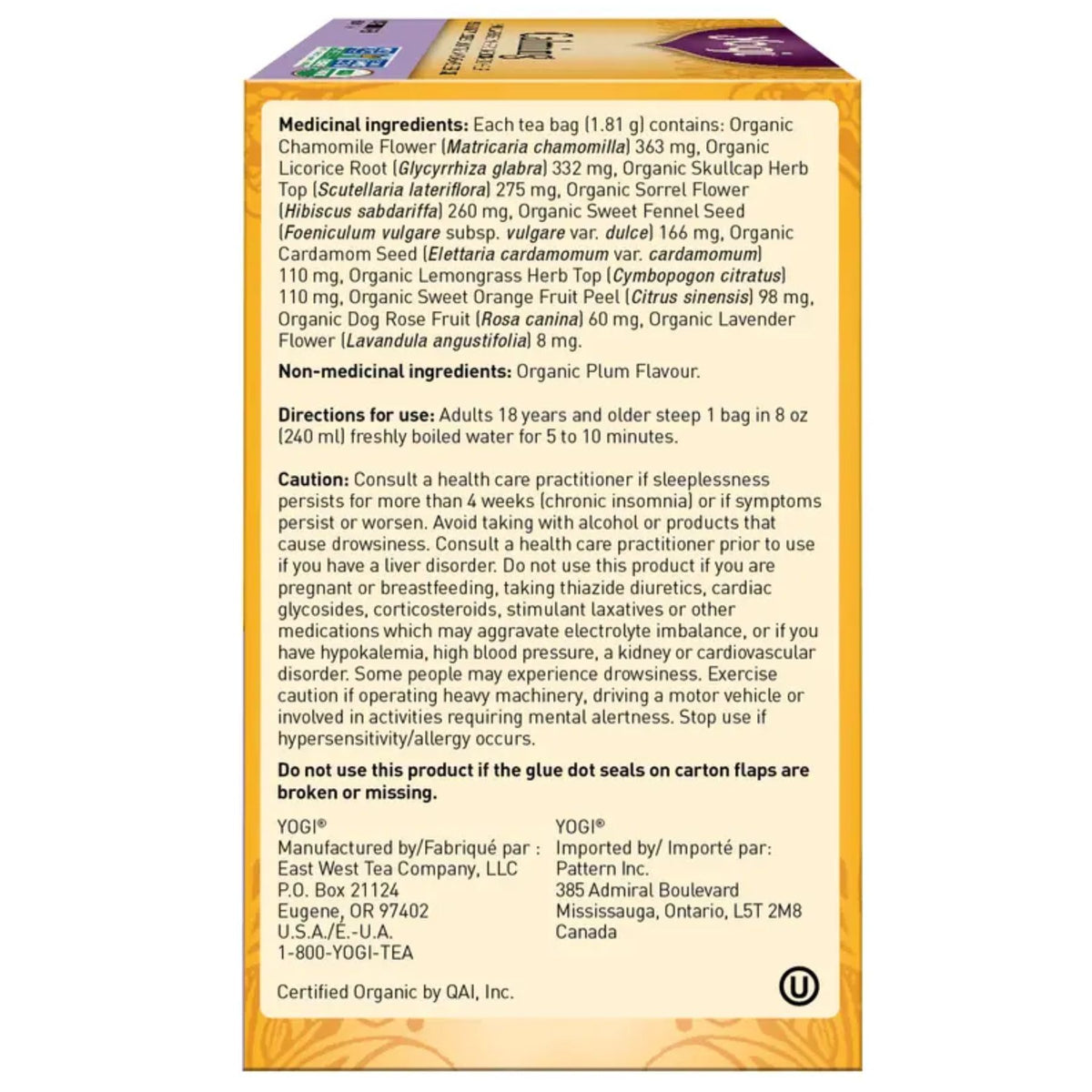 Yogi Calming Tea 16ct
