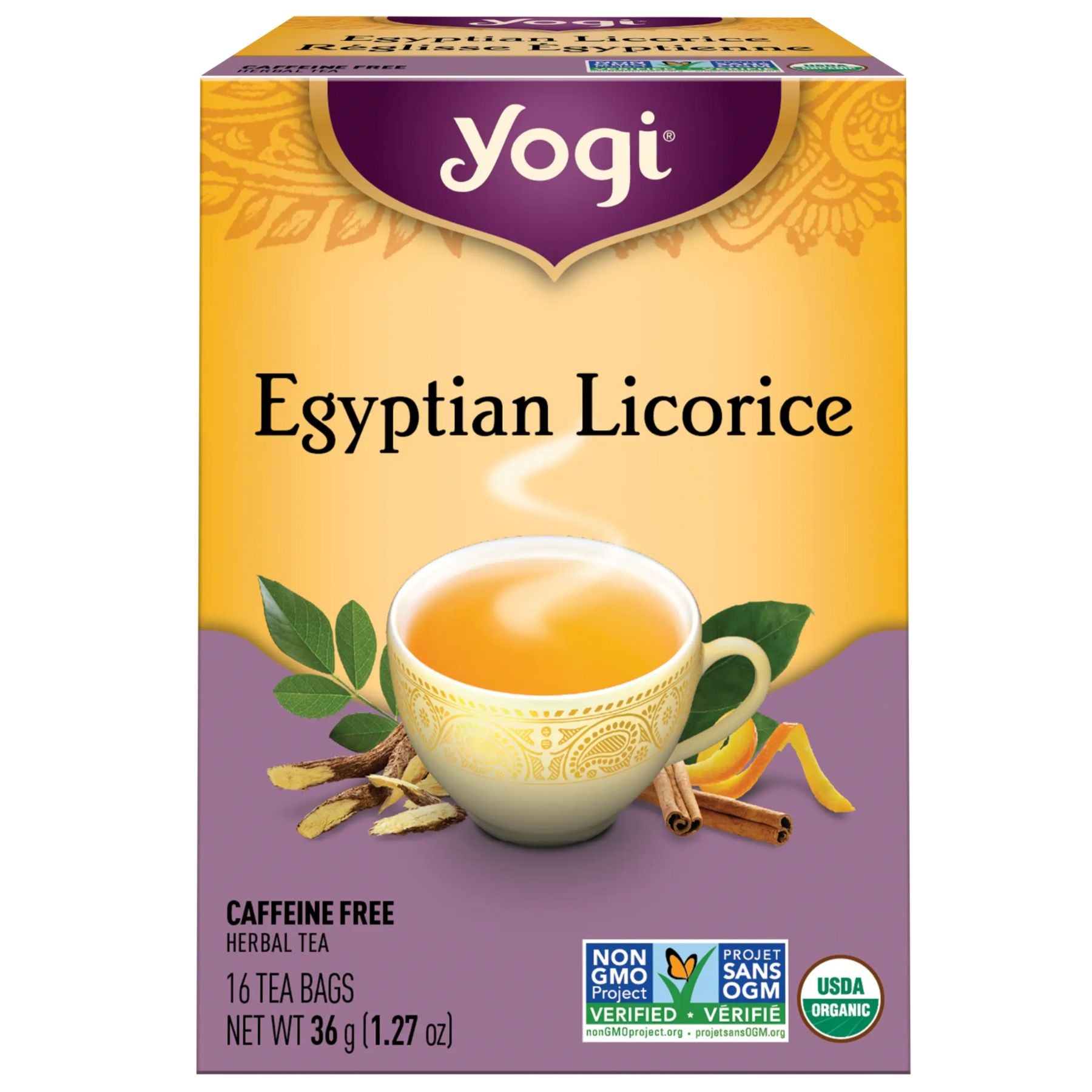 Yogi Egyptian Licorice Tea 16ct