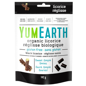 Yum Earth Organic Black Licorice 142g