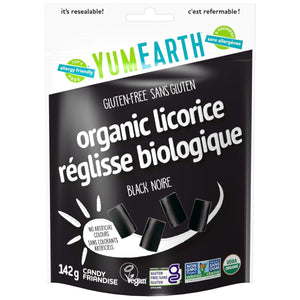 Yum Earth Organic Black Licorice 142g