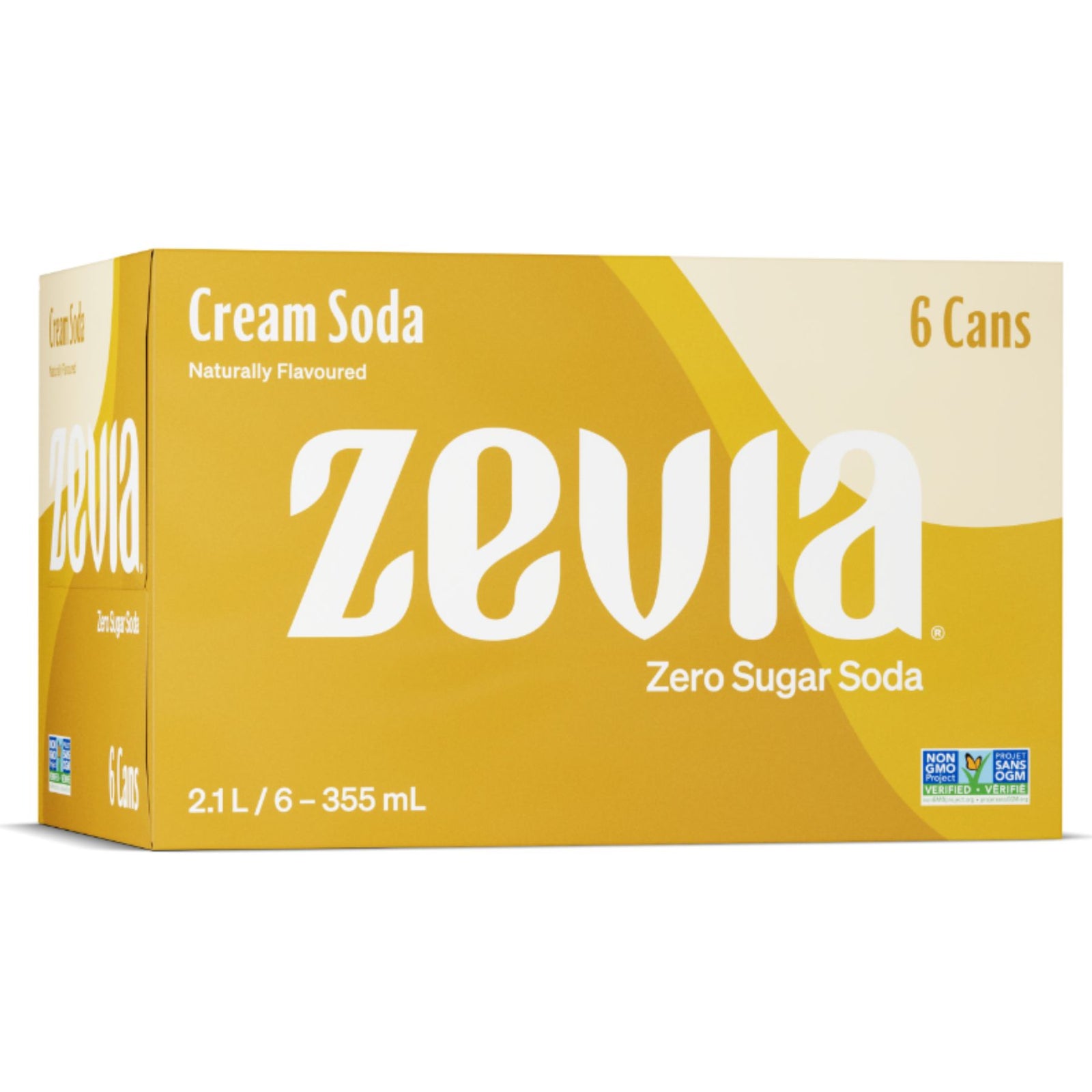 Zevia Zero Calorie Cream Soda 6pk