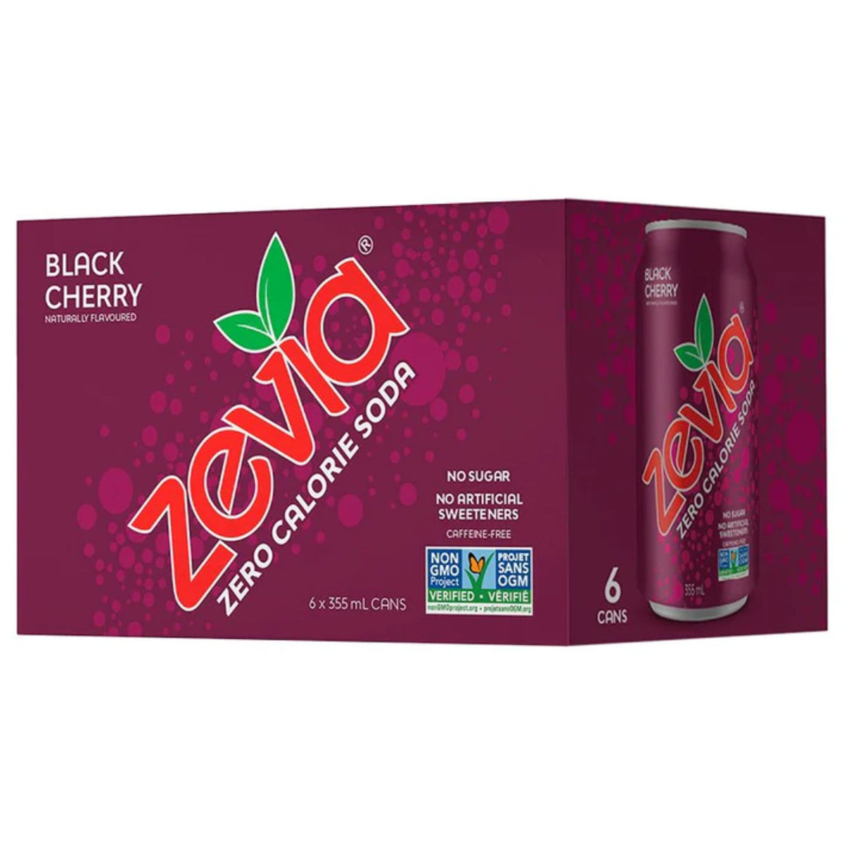 Zevia Zero Calorie Black Cherry Soda 6pk