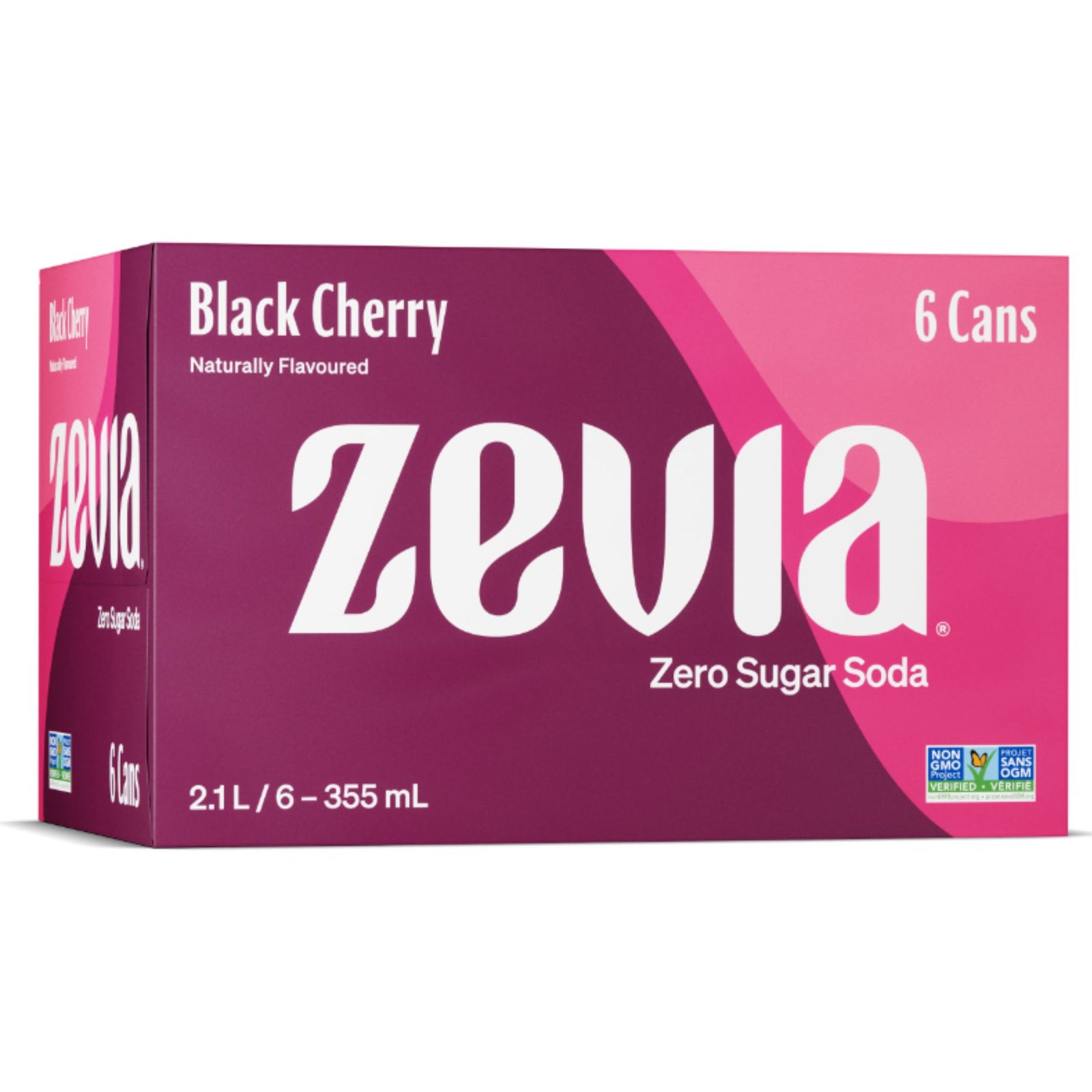 Zevia Zero Calorie Black Cherry Soda 6pk