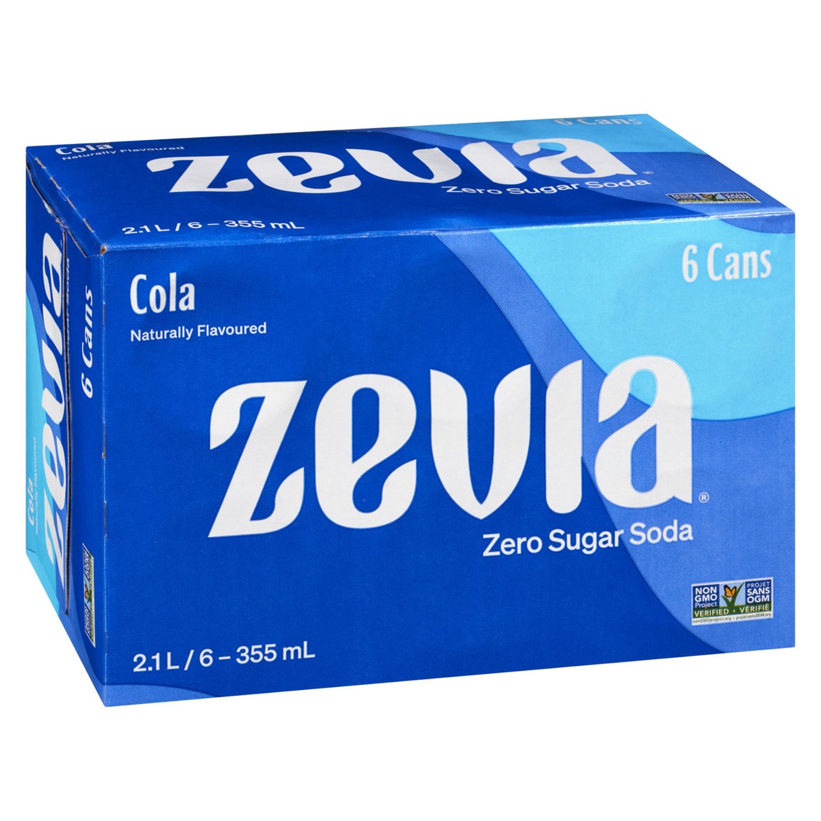 Zevia Zero Calorie Cola 6x355ml