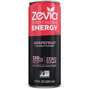 Zevia Energy Drink - Grapefruit 355ml