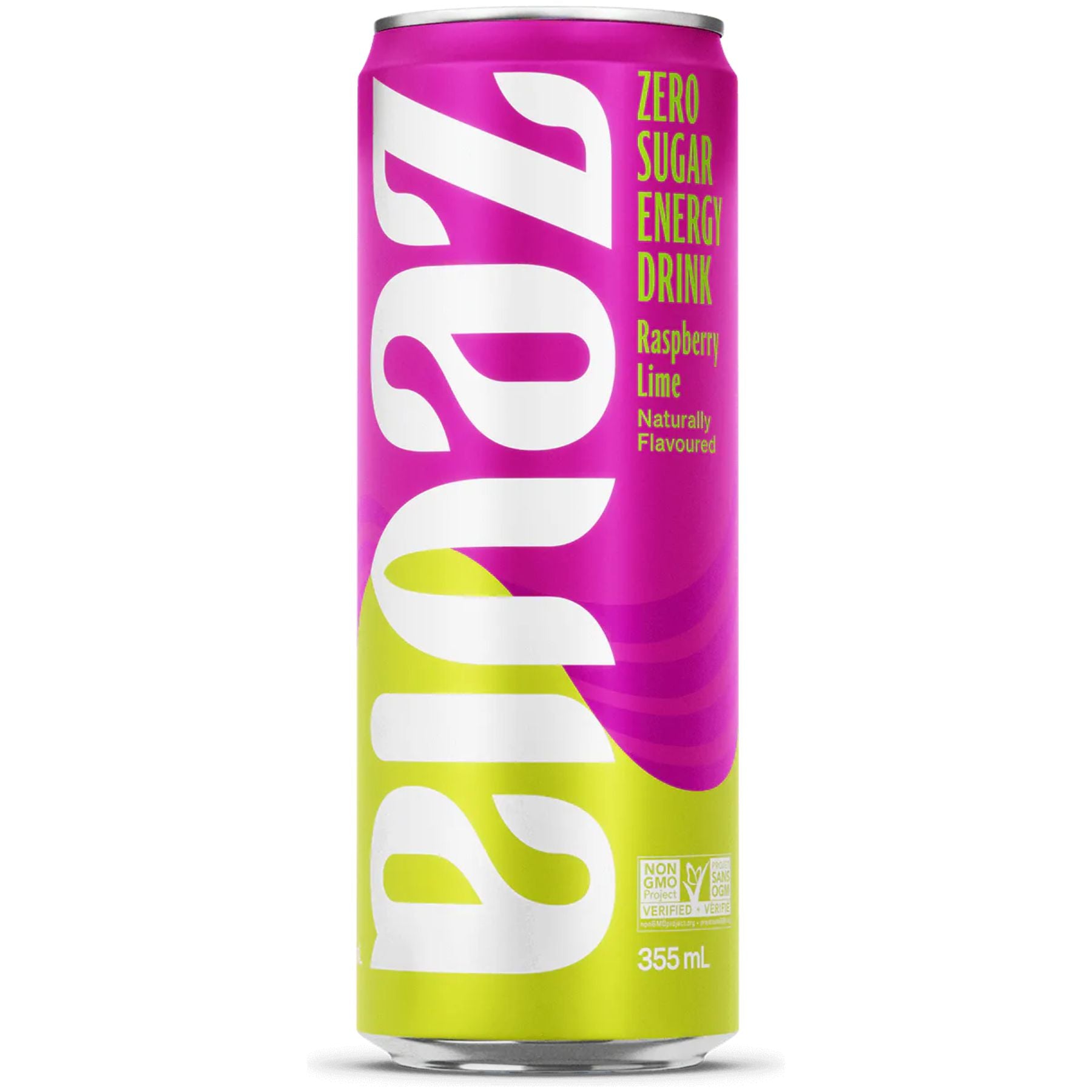 Zevia Energy Drink - Raspberry Lime 355ml