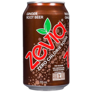 Zevia Ginger Root Beer 355ml