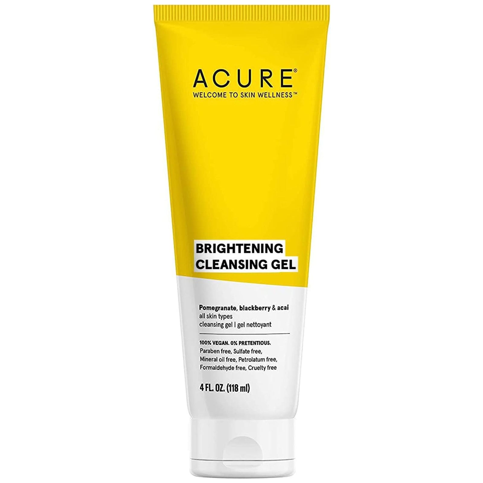 Acure Brightening Cleansing Gel 118ml