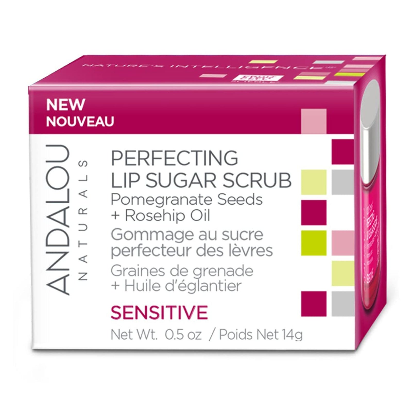 Andalou 1000 Roses Perfecting Lip Sugar Scrub 30mL