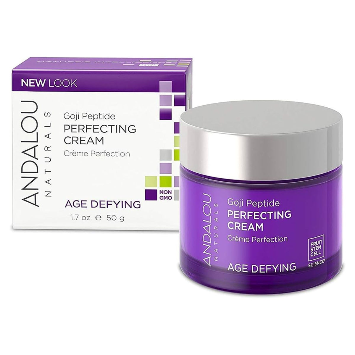 Andalou Age Defying Goji Peptide Perfecting Cream 50g