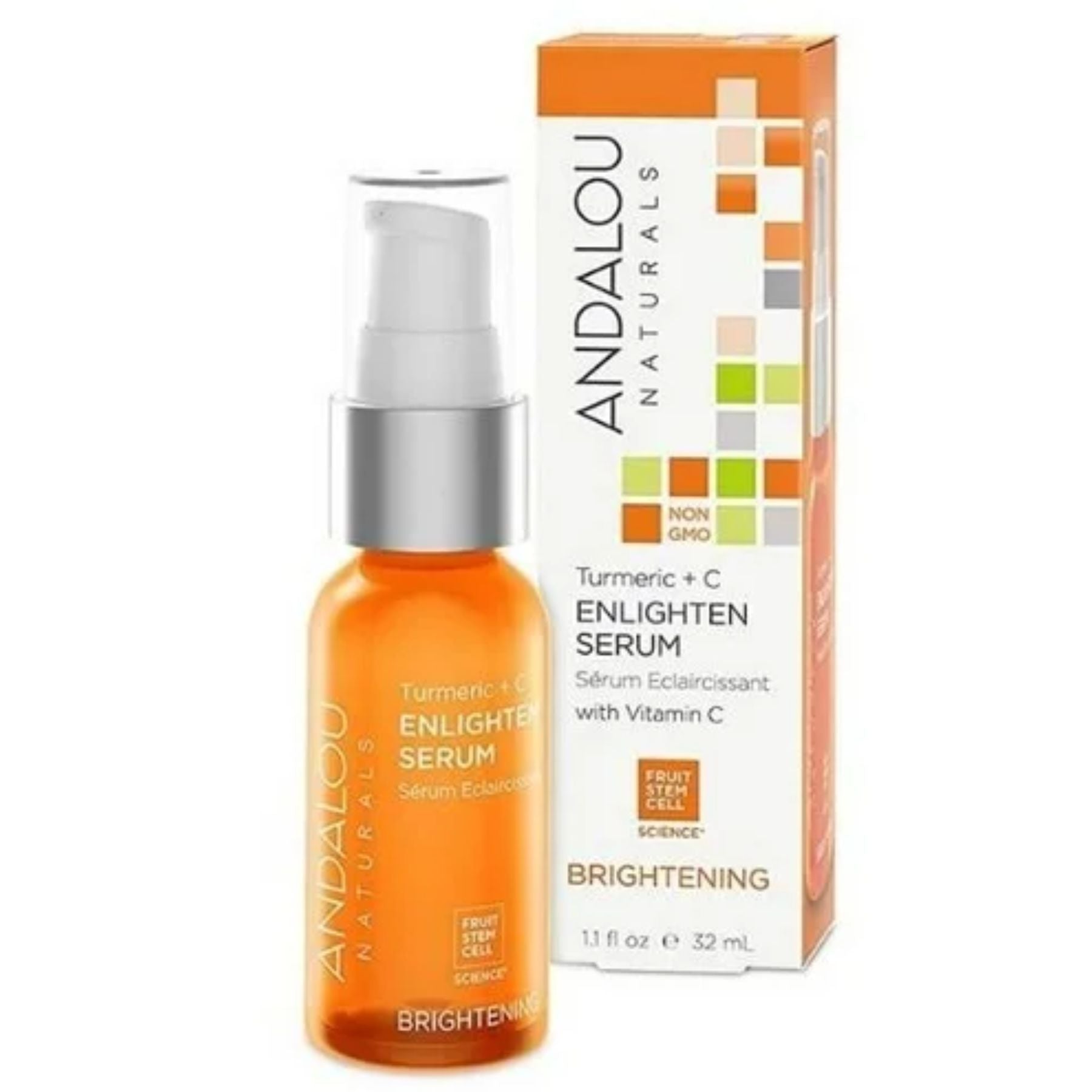 Andalou Brightening Turmeric + C Enlighten Serum 32ml