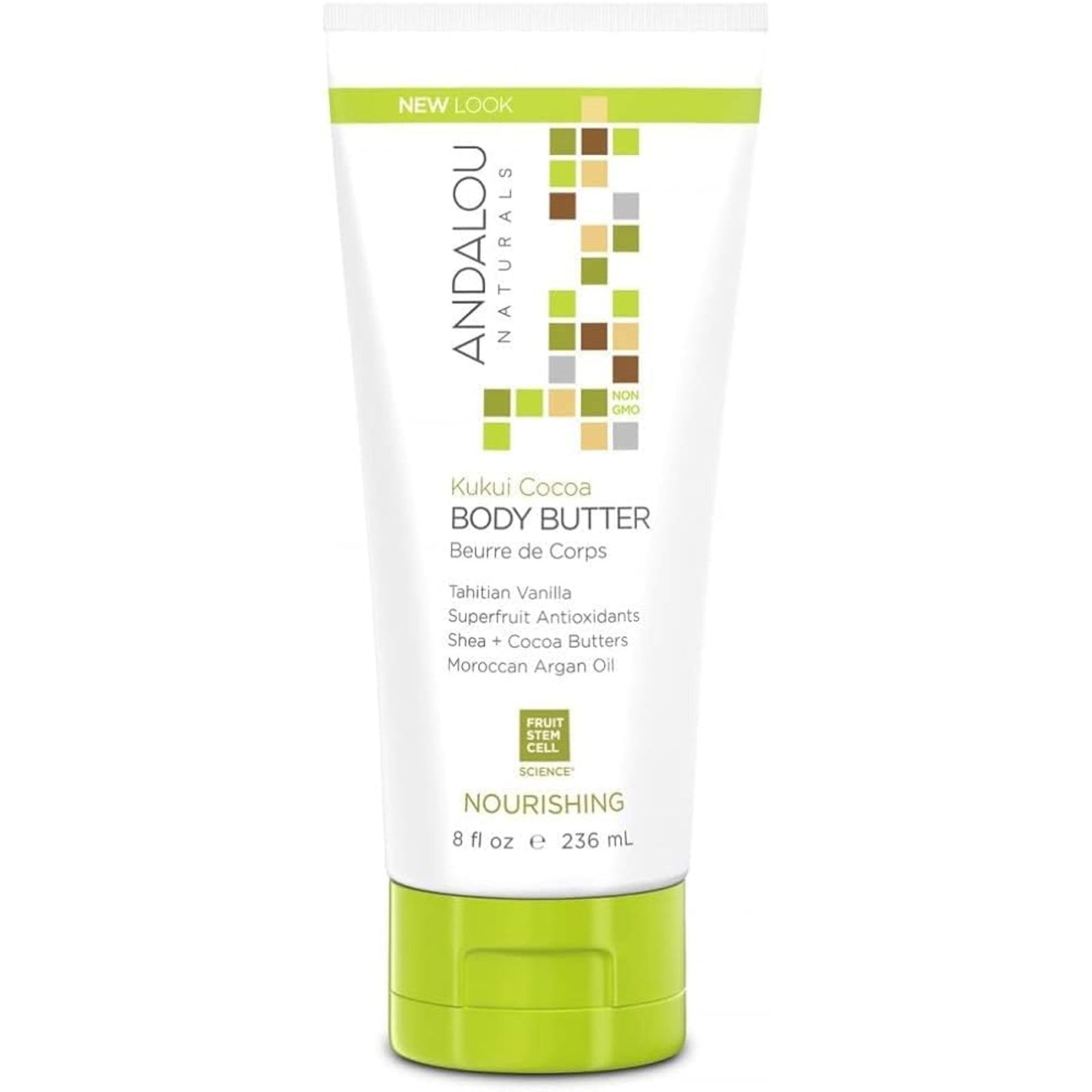 Andalou Kukui Cocoa Nourishing Body Butter 236mL