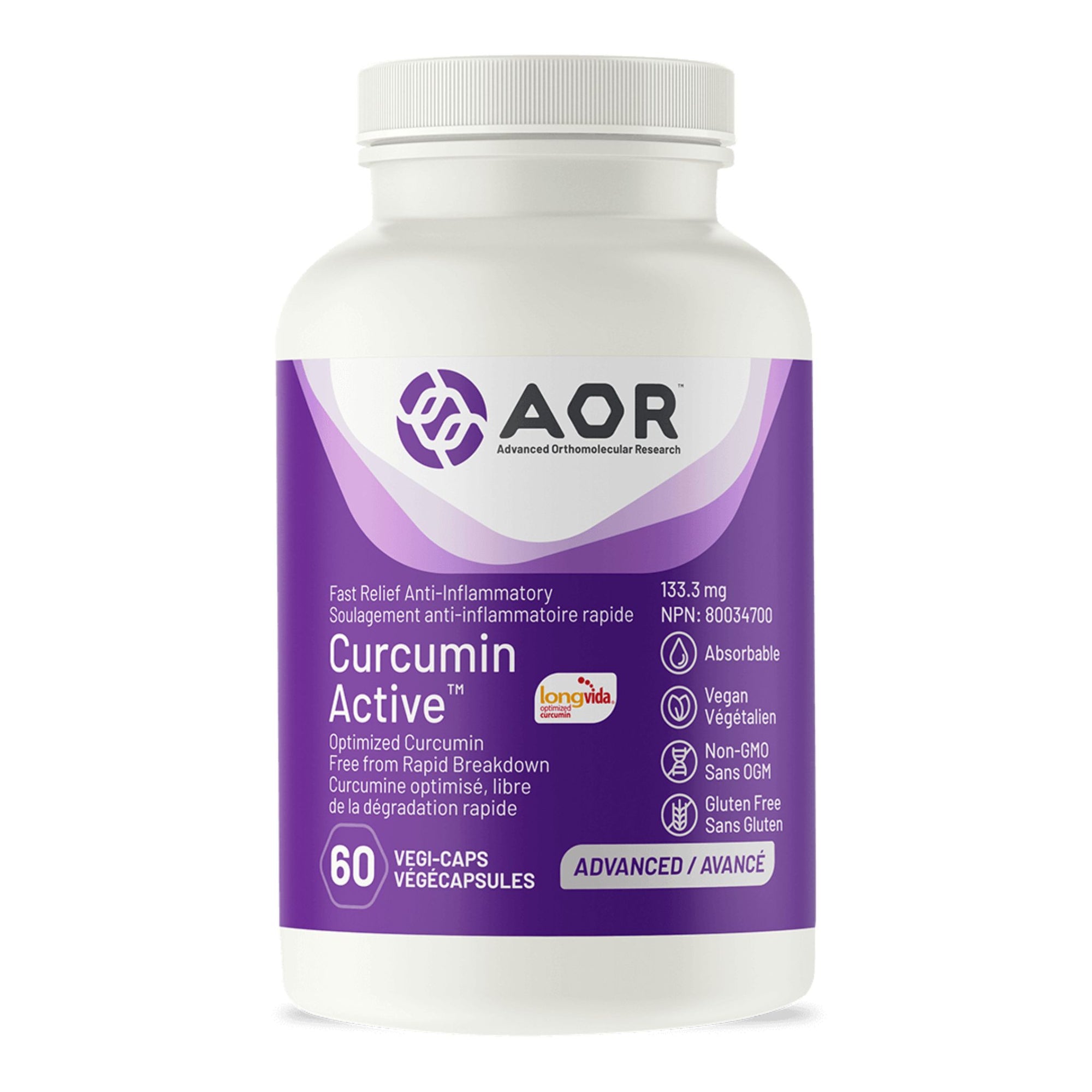 AOR Curcumin Active 60s
