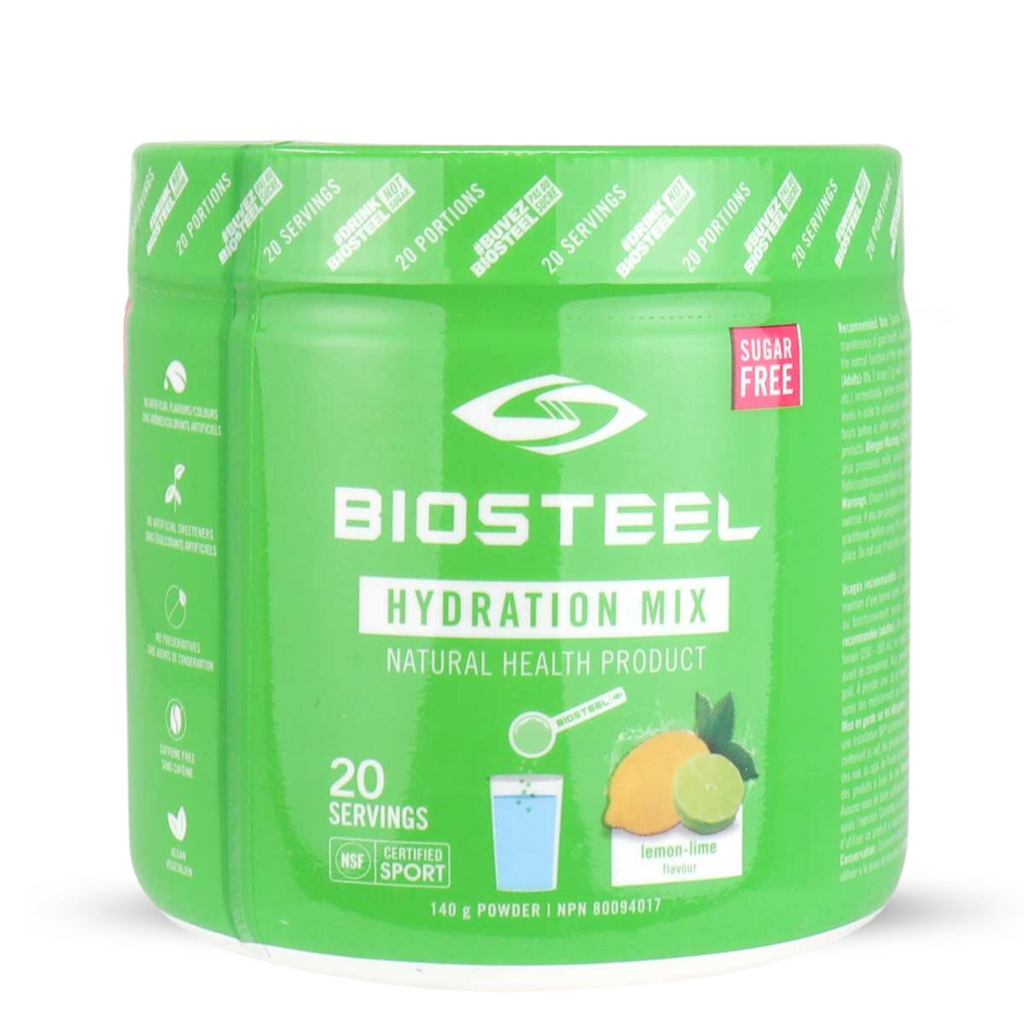 BioSteel Hydration Mix - zero sugar, Essential Electrolyte Sports Drink  Powder - Mixed Berry - 20 Servings