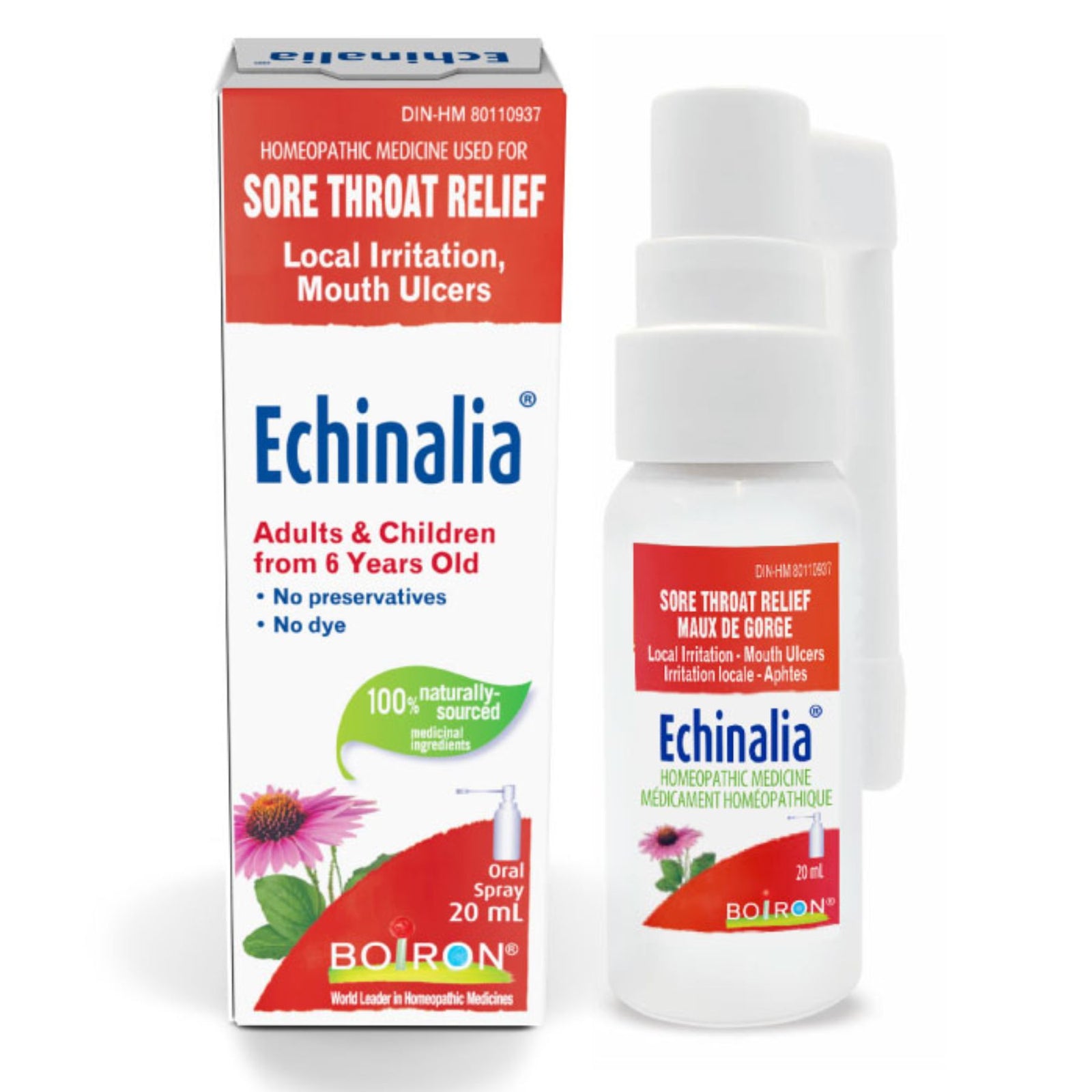 Boiron Echinalia Throat Spray 20ml