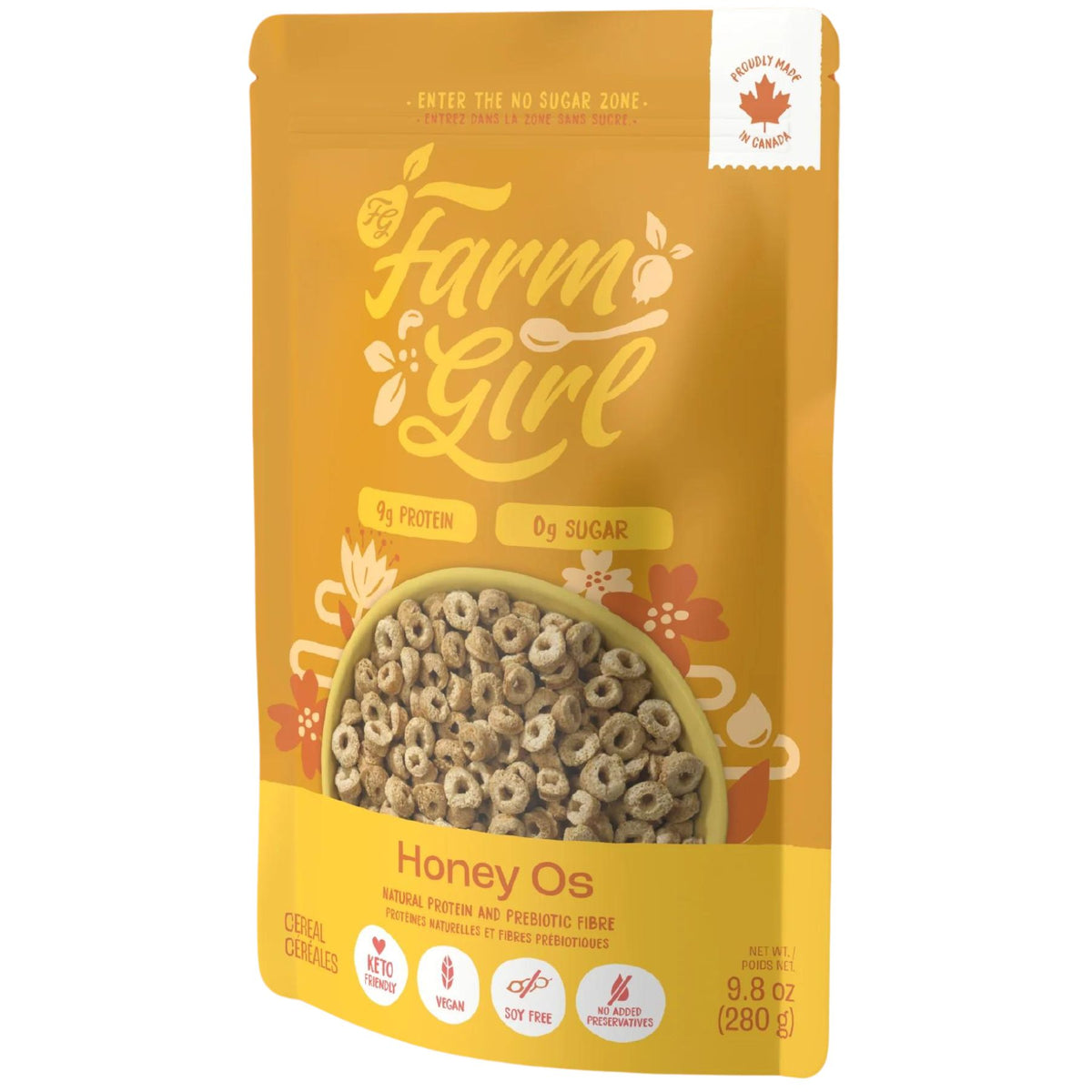 Farm Girl Honey O's 280g