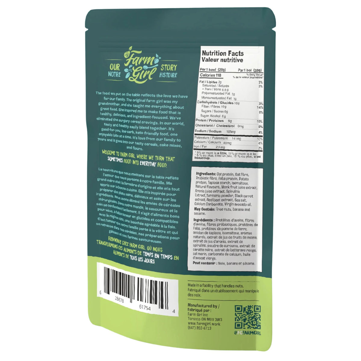 Farm Girl Rainbow Hoops Cereal 280g