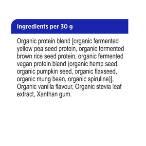 Genuine Health Organic Fermented Vegan Protein+ Vanilla 600g