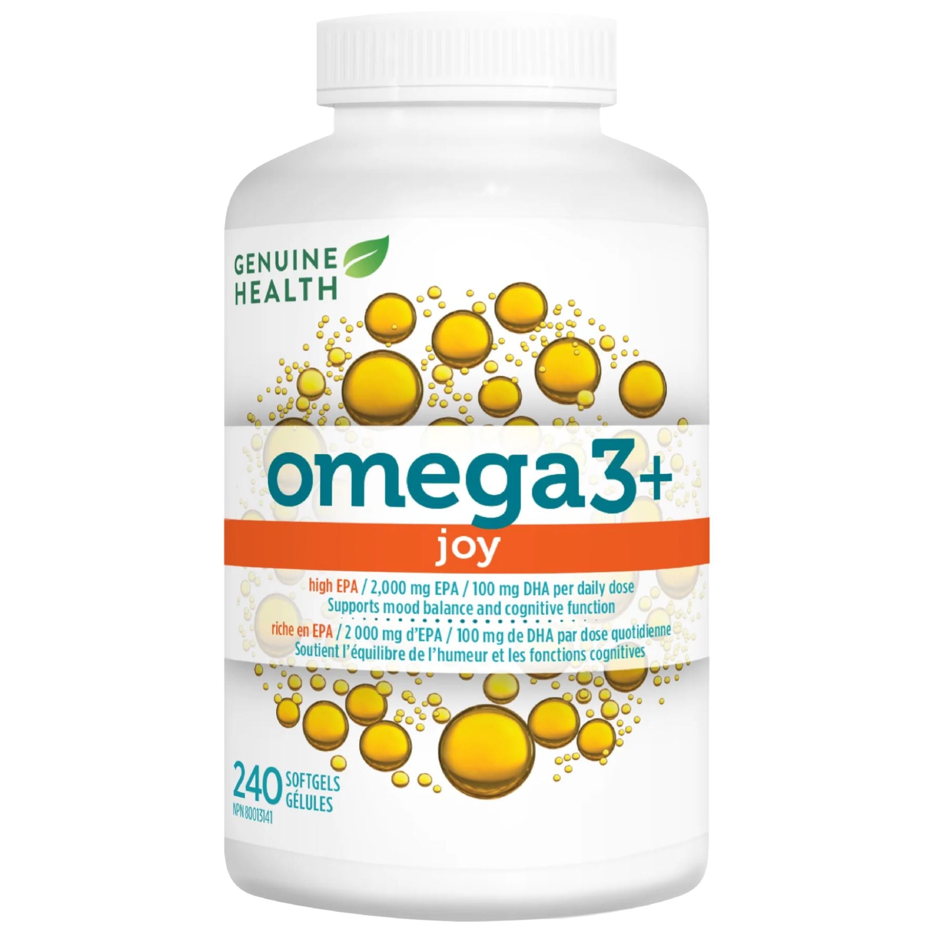 Genuine Health Omega3+ Joy 240s