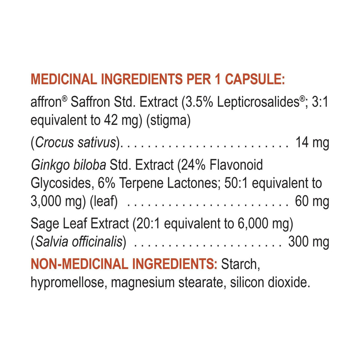 Genuine Health Memory 60s