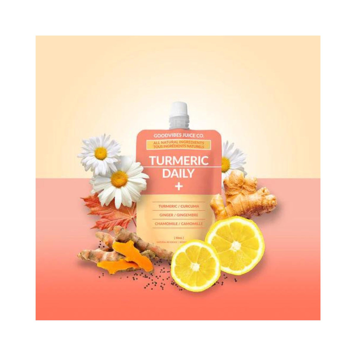 GoodVibes Juice Co. Turmeric Daily Shot 50ml