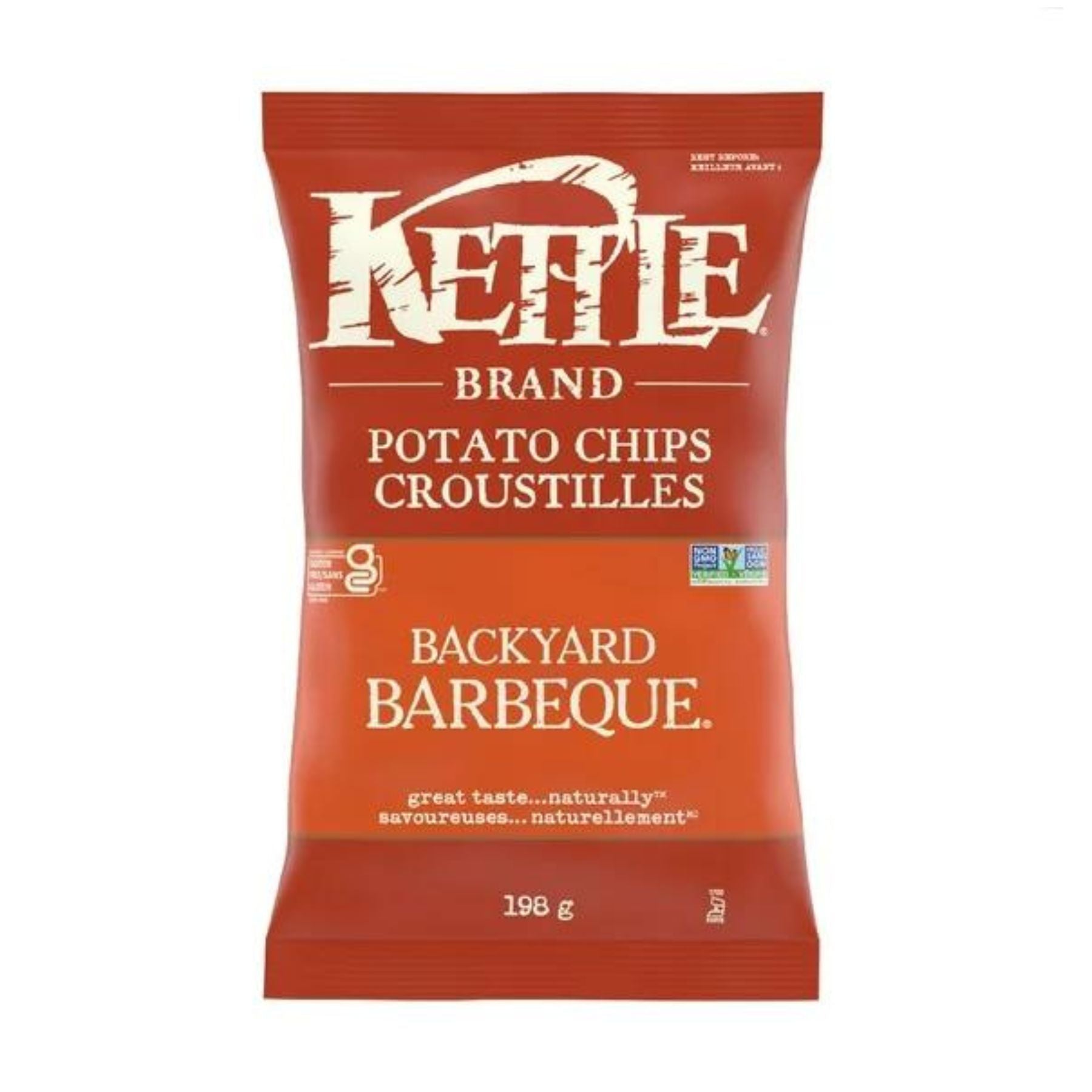 Kettle Backyard Barbeque Potato Chips 198g