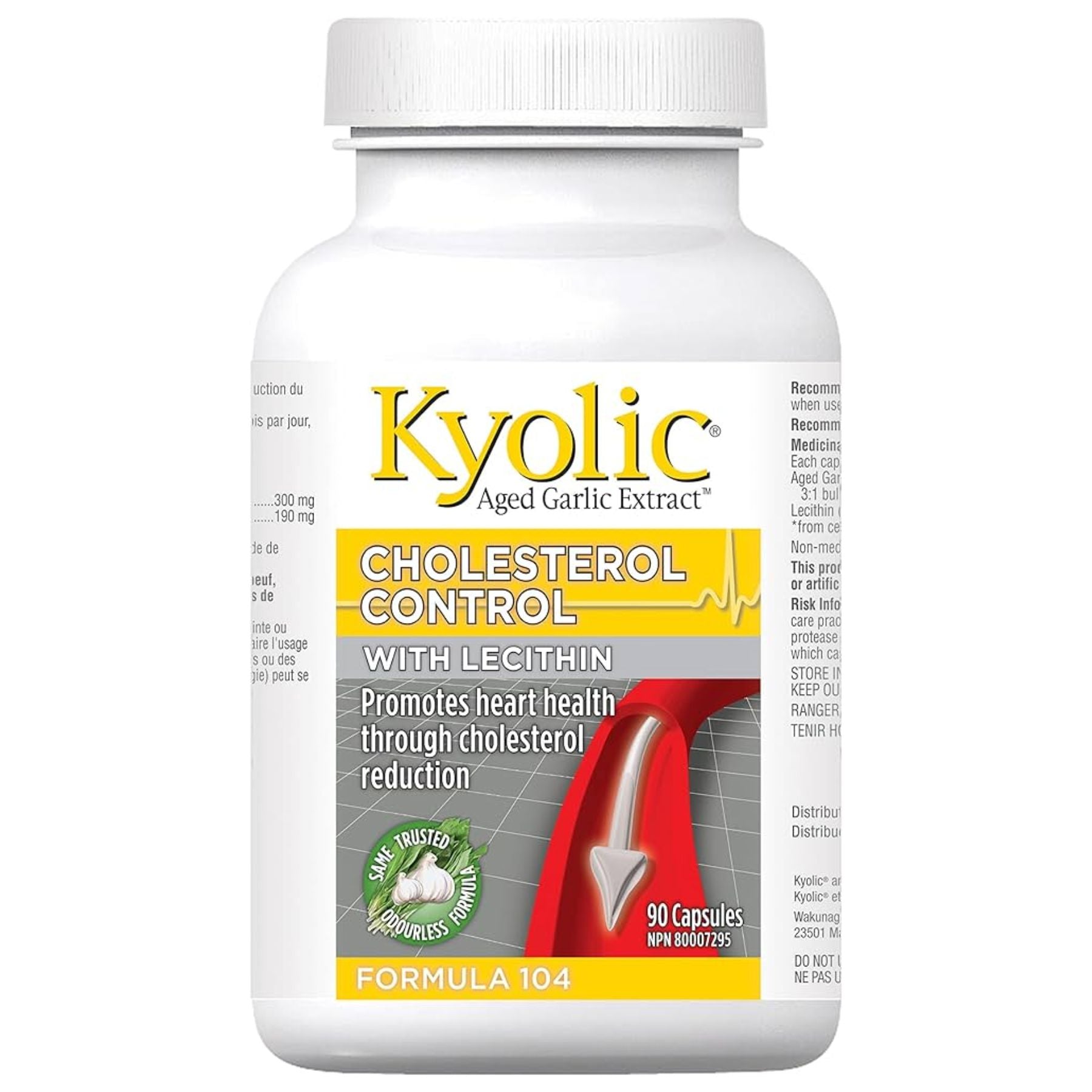 Kyolic Formula 104 Cholesterol Control 90s