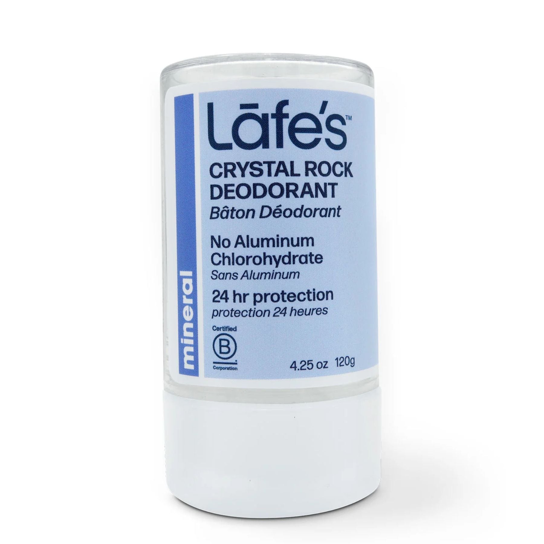 Lafe's Crystal Deodorant Stick 4.25oz