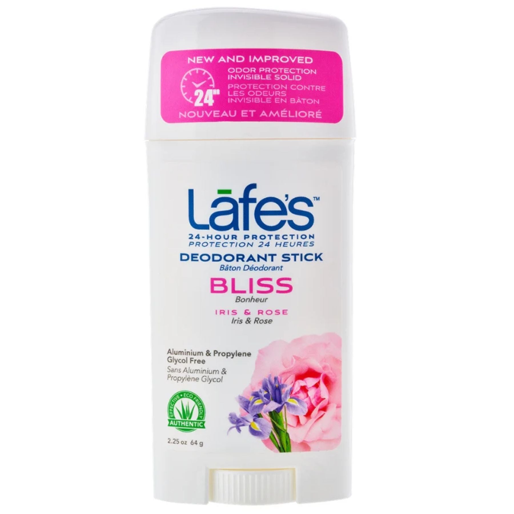 Lafe's Deodorant Stick - Bliss (Iris + Rose) 63g