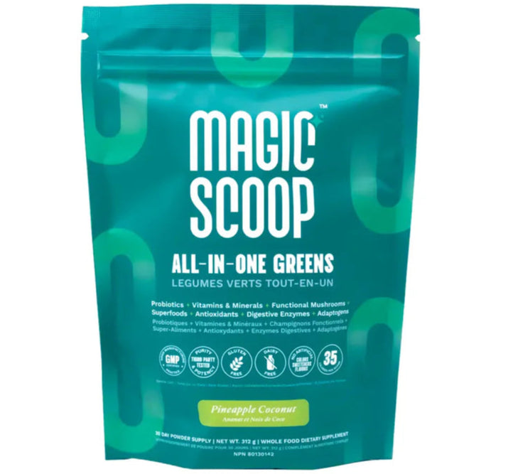 Magic Scoop All-in-One Nutritional Greens Powder - Pineapple Coconut 312g