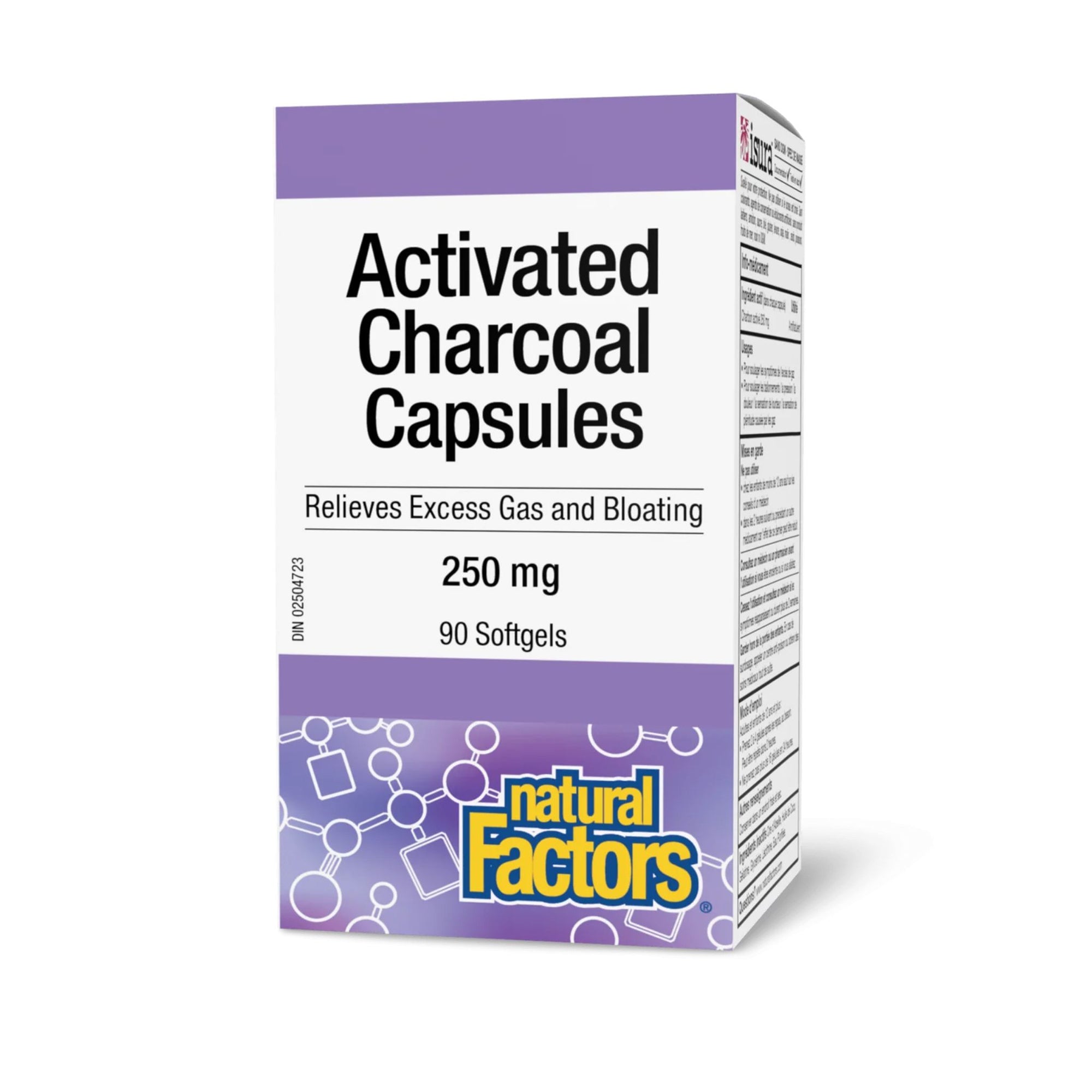 Natural Factors Activated Charcoal 90s