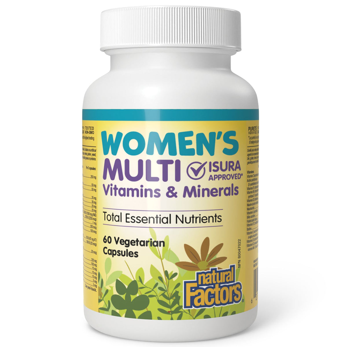 Natural Factors Big Friends Women's Multi Vitamins & Minerals 60s