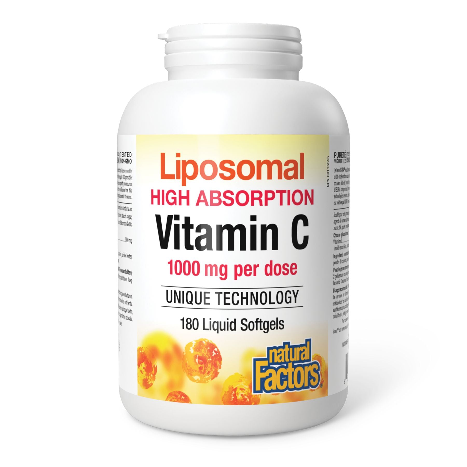 Natural Factors Liposomal Vitamin C 180s