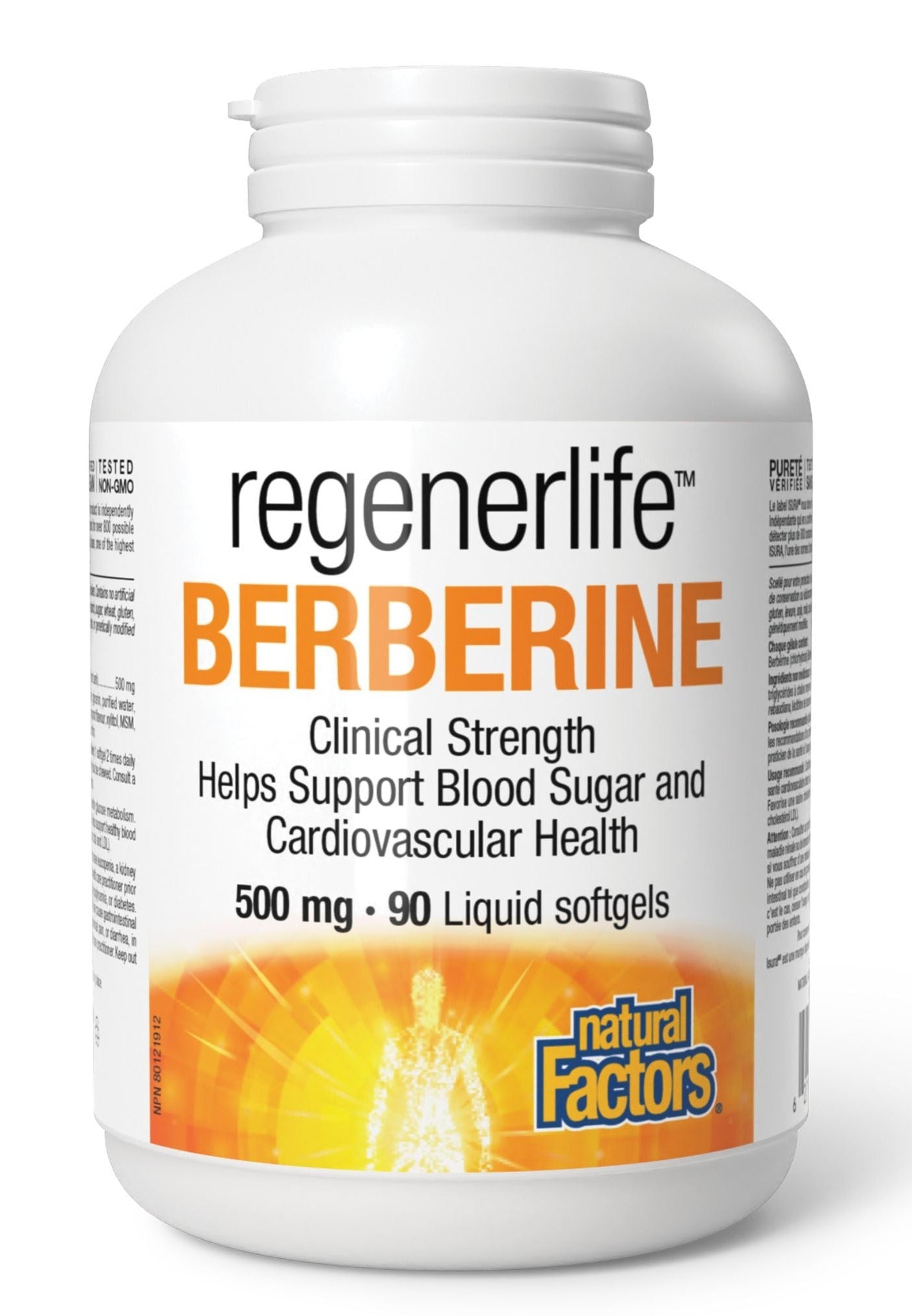 Natural Factors Regenerlife Berberine 90s