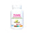 New Roots Prenatal Multivitamin 90 Vegetable Capsules product image - Comprehensive prenatal supplement in a white and pink plastic bottle.