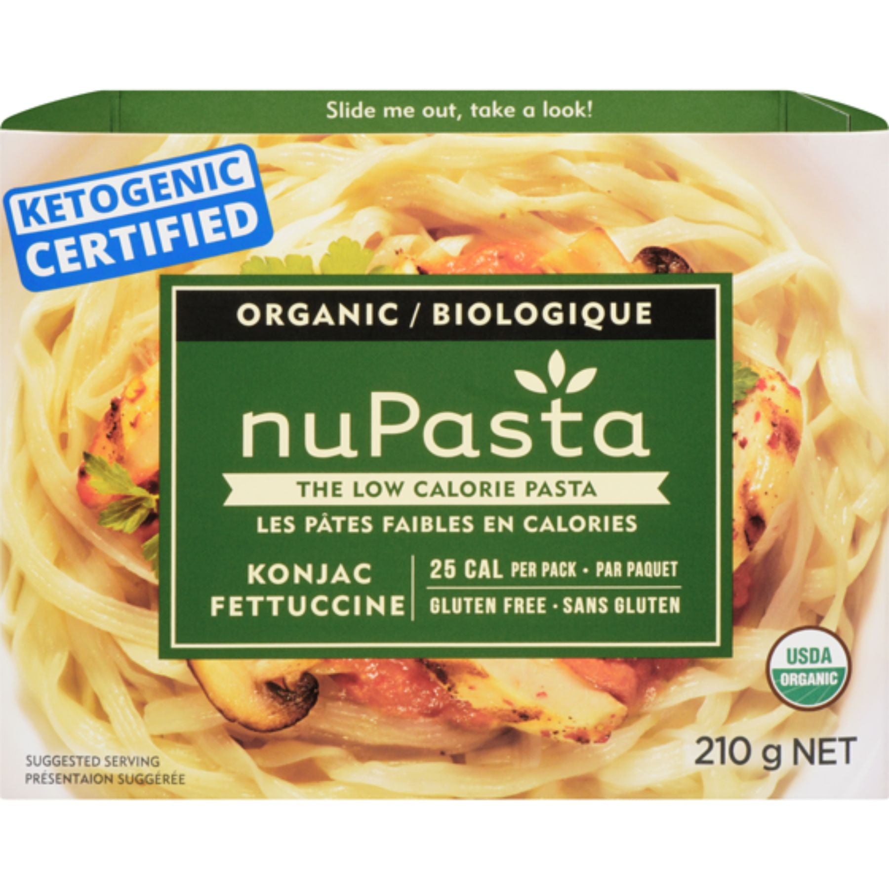 nuPasta Fettuccine Low Calorie Pasta 210g