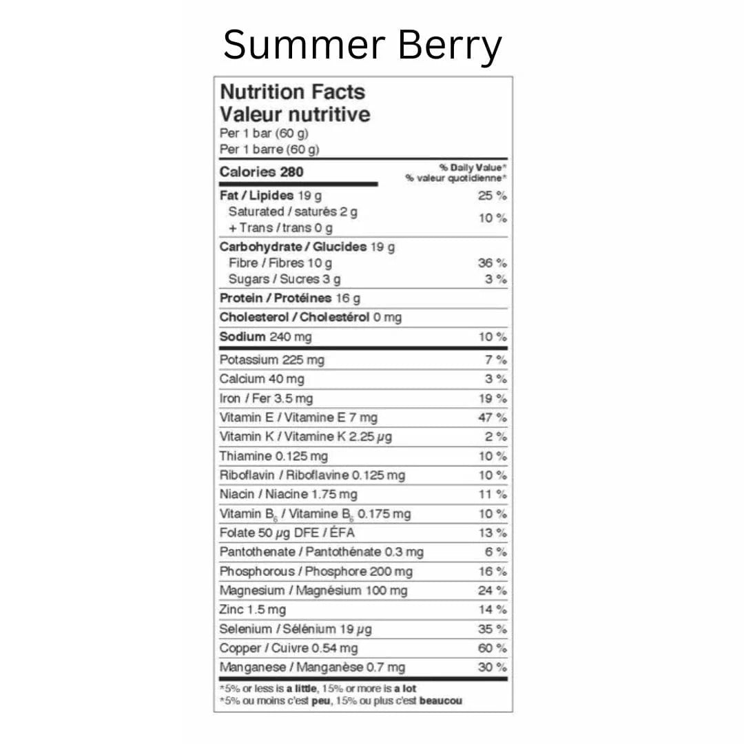 Younited Plant Protein Energy Bar - Summer Berries 60g