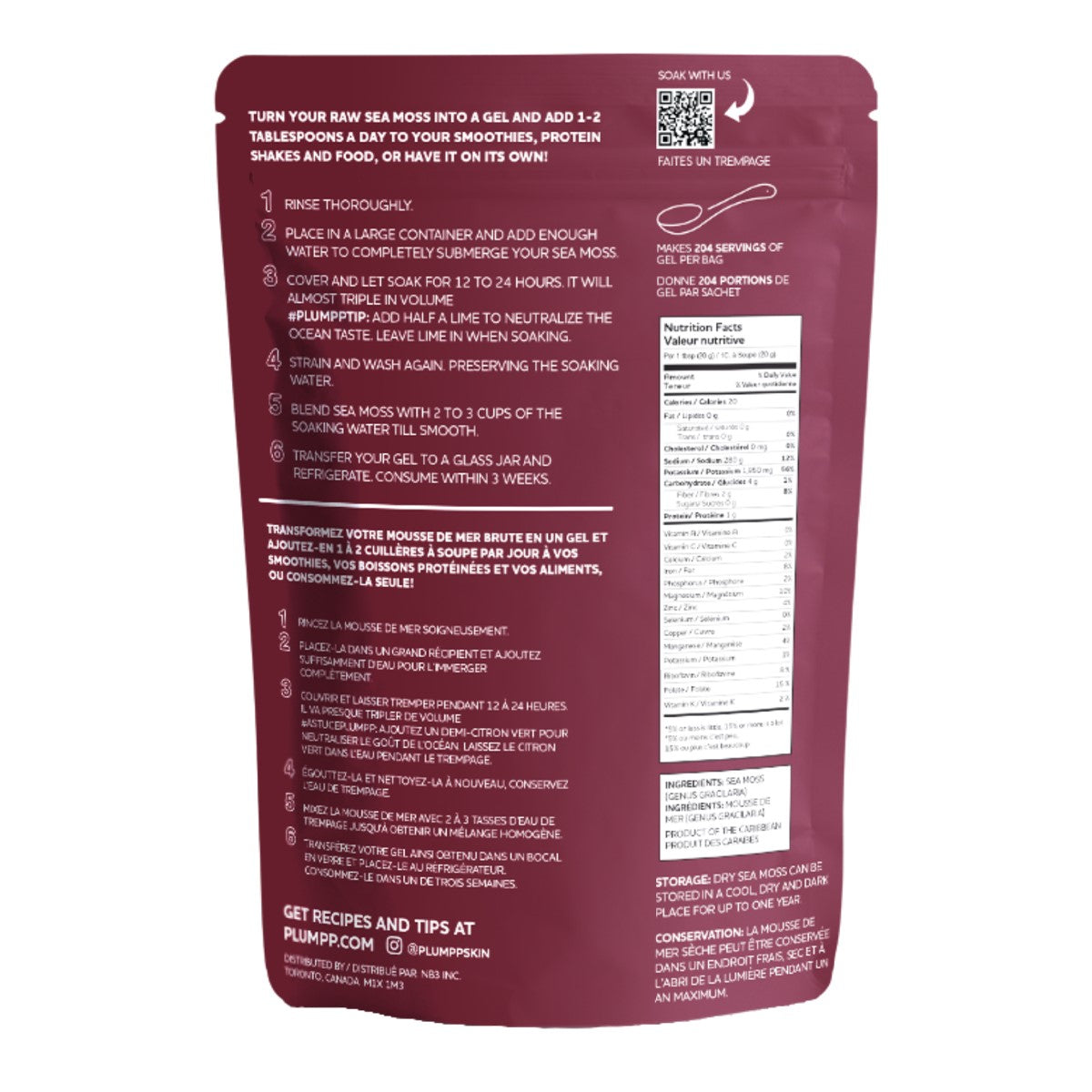 Plumpp - Irish Sea Moss Plumpp - Irish Sea Moss