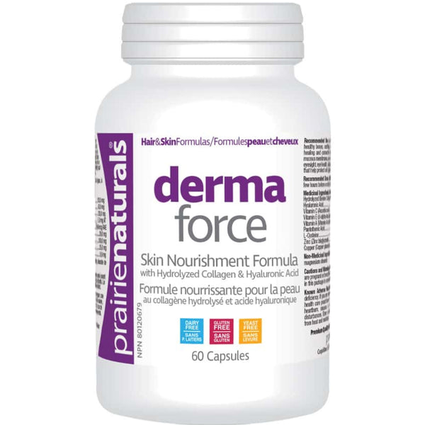 Prairie Naturals Derma Force 60s - Fiddleheads Health and Nutrition
