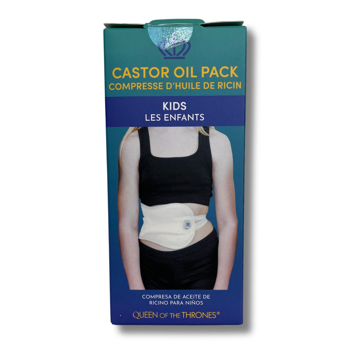Queen Of Thrones Castor Oil Pack Cleaning Queen of the Thrones Kids Castor Oil Pack - Fiddleheads Health and