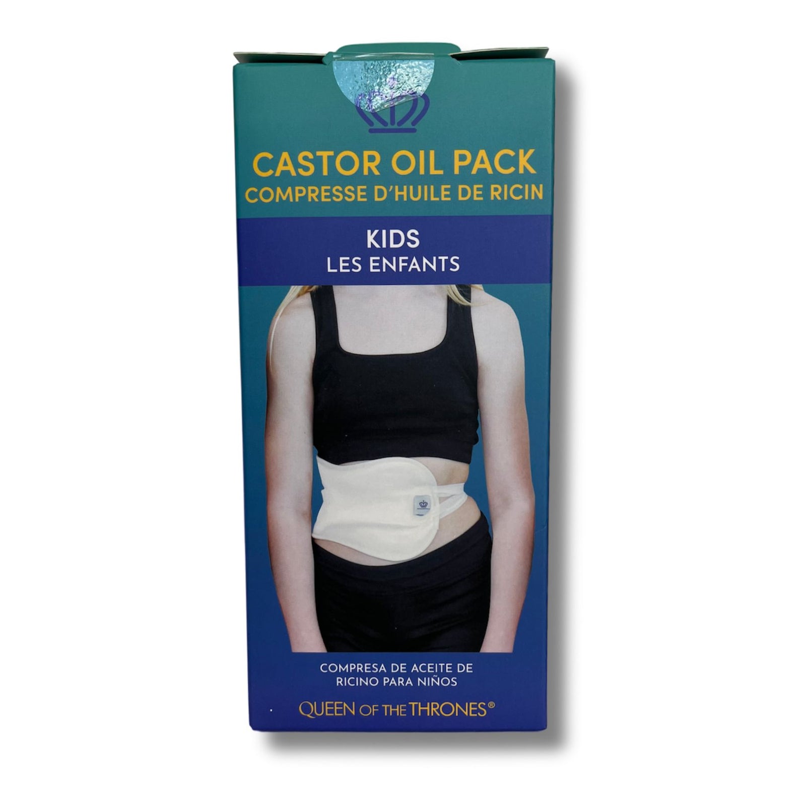 Queen of the Thrones Kids Castor Oil Pack
