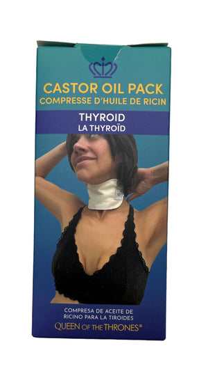 Queen of the Thrones Castor Oil Pack - Thyroid