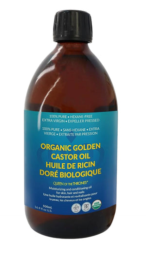 Queen of the Thrones Organic Golden Castor Oil 500ml