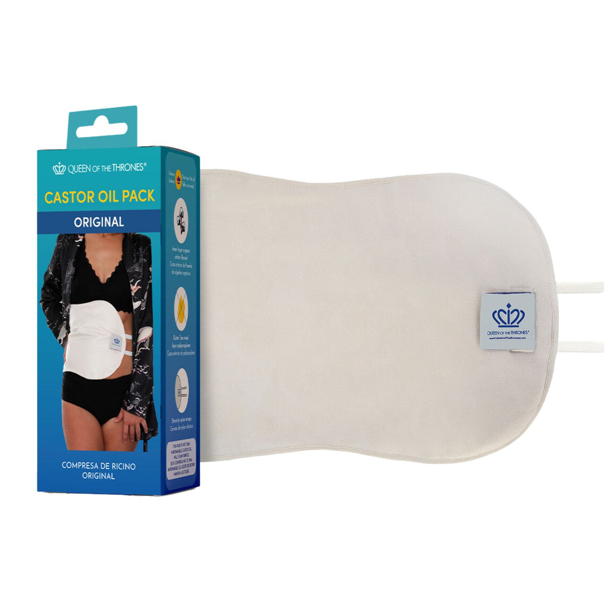 Queen of the Throne Original Castor Oil Pack