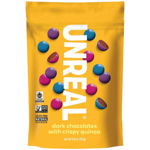 Unreal Dark Chocolate Crispy Quinoa Gems 142g