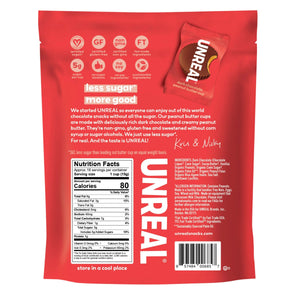 Unreal Dark Chocolate Peanut Butter Cups 120g