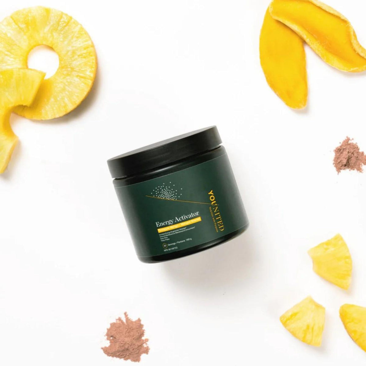Younited Energy Activator - Pineapple Mango 30 Servings